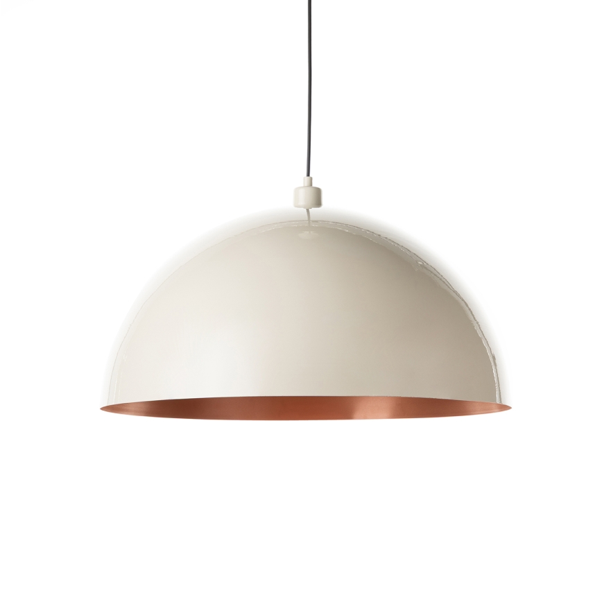 Brilagi - LED luster na sajli METALO 1xE27/40W/230V pr. 60 cm bež/bakrena