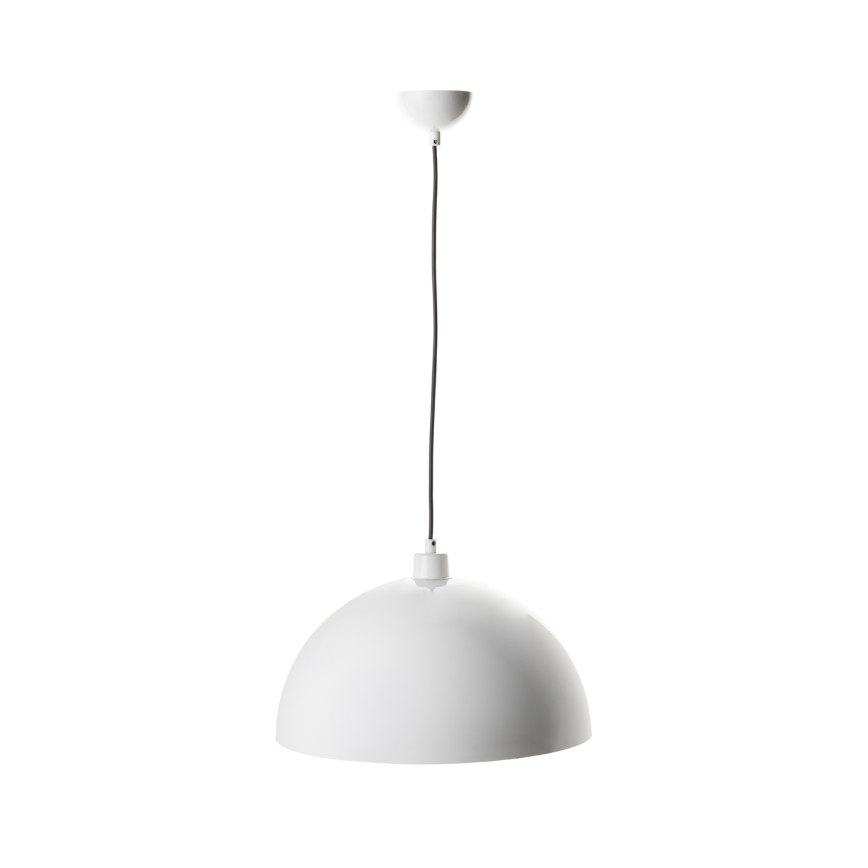 Brilagi - LED luster na sajli METALO 1xE27/40W/230V Ø 40 cm bijela/bakrena