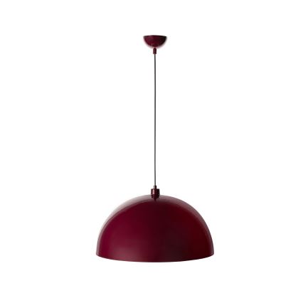 Brilagi - LED luster na sajli METALO 1xE27/40W/230V Ø 40 cm bordo/bakrena