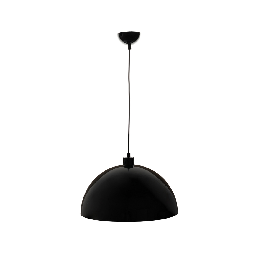 Brilagi - LED luster na sajli METALO 1xE27/40W/230V Ø 40 cm crni/bakreni