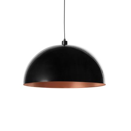 Brilagi - LED luster na sajli METALO 1xE27/40W/230V Ø 40 cm crni/bakreni