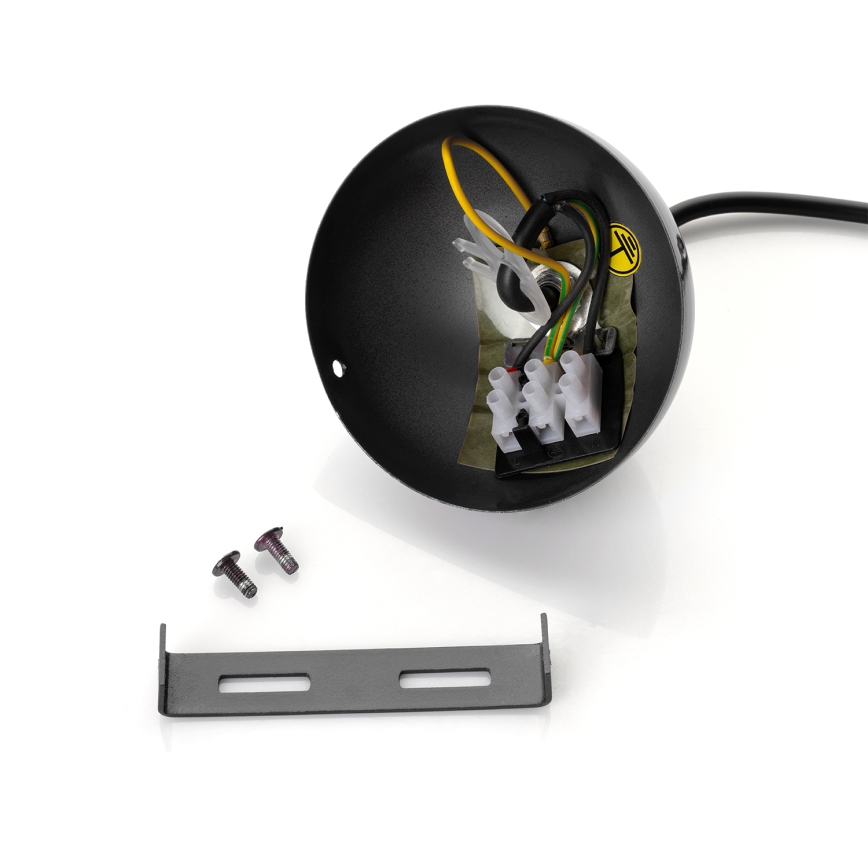 Brilagi - LED luster na sajli METALO 1xE27/40W/230V Ø 60 cm crna/bakarna