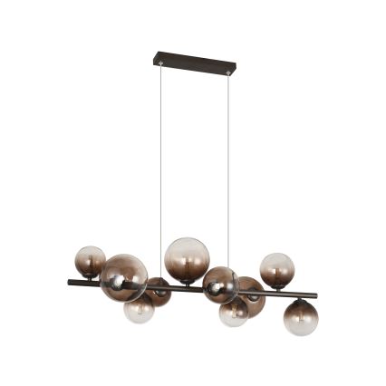 Brilagi - LED luster na sajli MILLA 10xG9/3W/230V smeđa/dimno-smeđa