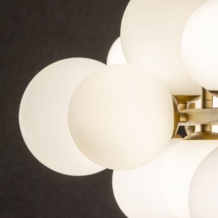 Brilagi - LED Luster na sajli MILLA 10xG9/3W/230V zlatna/bijela