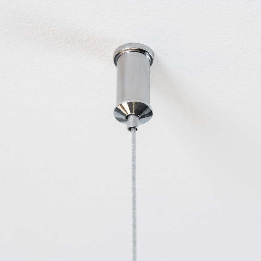 Brilagi - LED Luster na sajli MILLA 15xG9/3W/230V sjajni krom/bijela