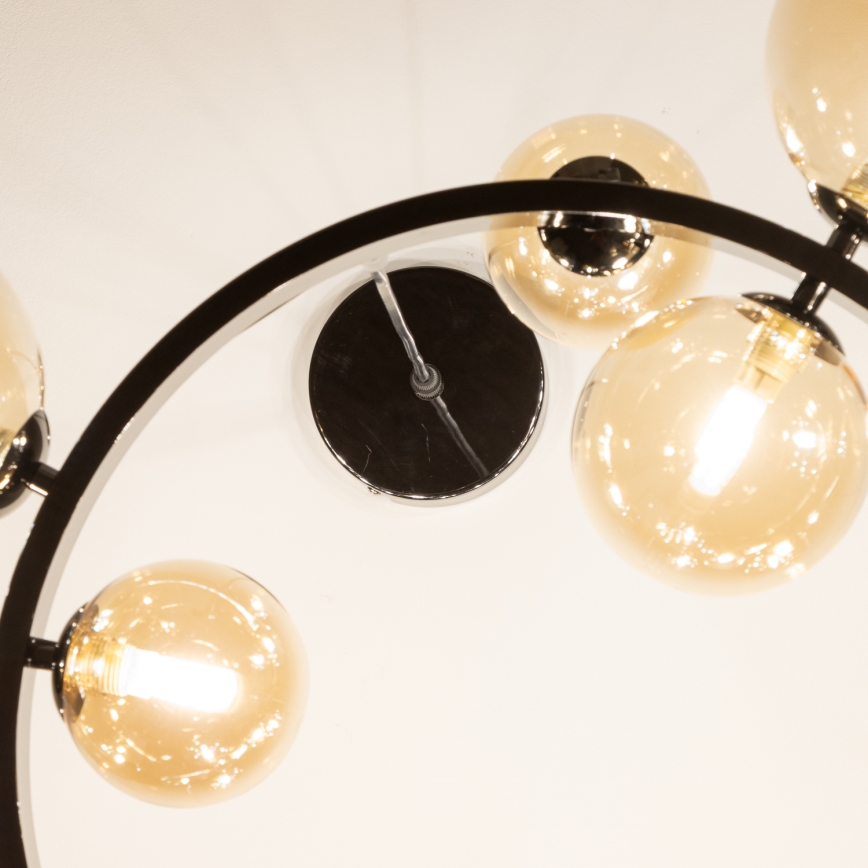 Brilagi - LED Luster na sajli MILLA 15xG9/3W/230V sjajni krom/zlatna