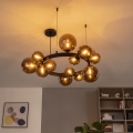 Brilagi - LED luster na sajli MILLA 15xG9/3W/230V smeđa/dimljeno-smeđa