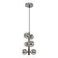 Brilagi - LED Luster na sajli MILLA 6xG9/3W/230V sjajni krom/dimna