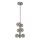 Brilagi - LED Luster na sajli MILLA 6xG9/3W/230V sjajni krom/dimna