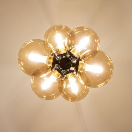 Brilagi - LED Luster na sajli MILLA 6xG9/3W/230V sjajni krom/zlatna