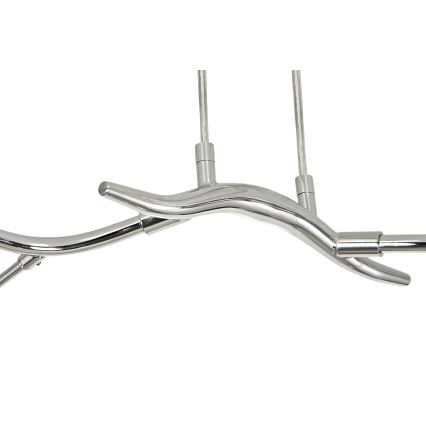 Brilagi - LED Luster na sajli MISTEL 6xG9/3W/230V sjajni krom/dimna