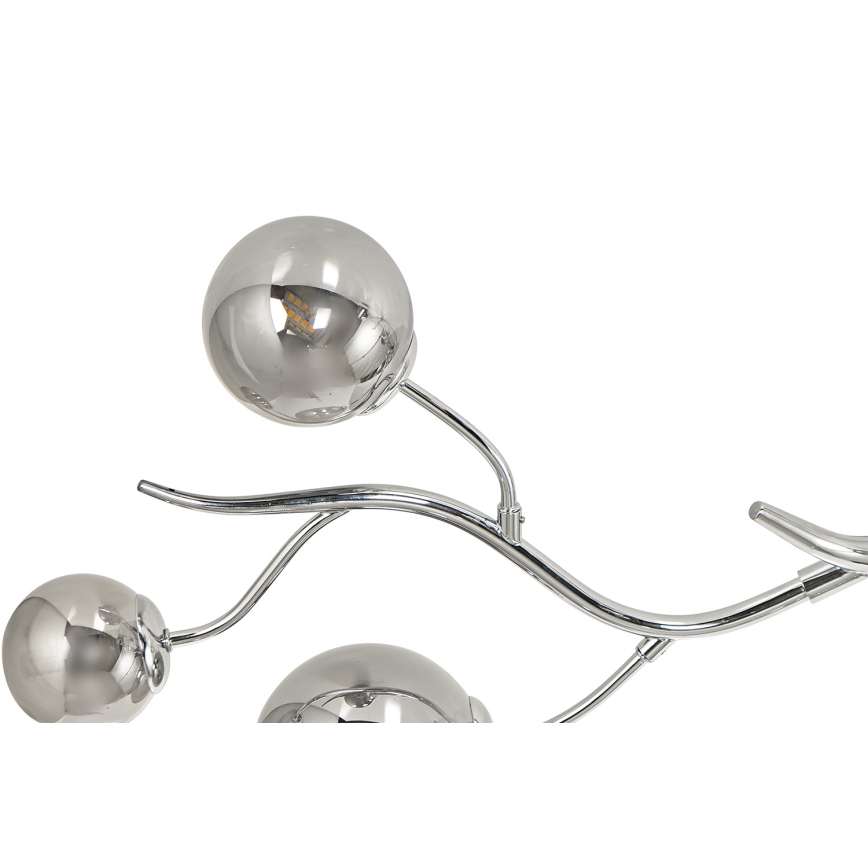 Brilagi - LED Luster na sajli MISTEL 6xG9/3W/230V sjajni krom/dimna