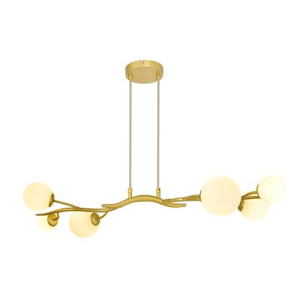 Brilagi - LED Luster na sajli MISTEL 6xG9/3W/230V zlatna/bijela
