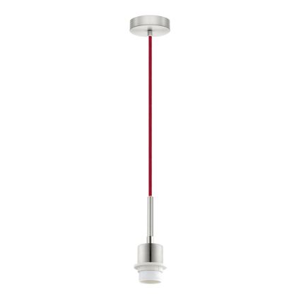 Brilagi - LED luster na sajli NUBILA 1xE27/60W/230V pr. 14 cm crvena/krem