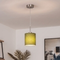 Brilagi - LED luster na sajli NUBILA 1xE27/60W/230V pr. 14 cm zelena