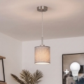 Brilagi - LED luster na sajli NUBILA 1xE27/60W/230V, promjer 14 cm, siva