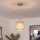 Brilagi - LED luster na sajli NUBILA 1xE27/60W/230V, promjer 14 cm, smeđa