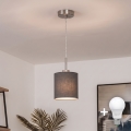 Brilagi - LED luster na sajli NUBILA 1xE27/60W/230V Ø 14 cm antracit