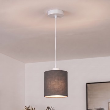 BRILAGI - LED luster na sajli NUBILA 1xE27/60W/230V Ø 14 cm bijela/antracit