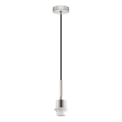 Brilagi - LED luster na sajli NUBILA 1xE27/60W/230V Ø 14 cm crna/narančasta