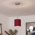 Brilagi - LED luster na sajli NUBILA 1xE27/60W/230V Ø 14 cm pompejska crvena