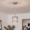 Brilagi - LED luster na sajli NUBILA 1xE27/60W/230V Ø 14 cm svijetlosiva