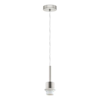 Brilagi - LED luster na sajli NUBILA 1xE27/60W/230V Ø 14 cm svijetlosiva