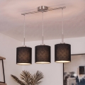 Brilagi - LED luster na sajli NUBILA 3xE27/60W/230V crna
