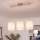 Brilagi - LED luster na sajli NUBILA 3xE27/60W/230V krem