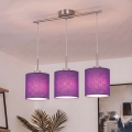 Brilagi - LED luster na sajli NUBILA 3xE27/60W/230V ljubičasta