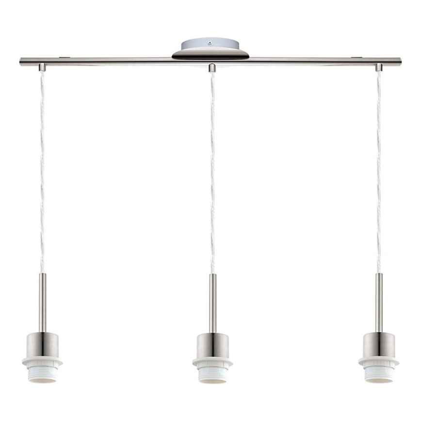 Brilagi - LED luster na sajli NUBILA 3xE27/60W/230V pompejska crvena