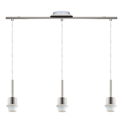 Brilagi - LED luster na sajli NUBILA 3xE27/60W/230V svijetlo smeđa