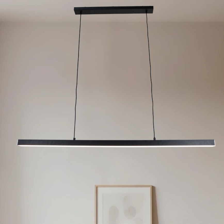 Brilagi - LED luster na sajli PAXIS LED/30W/230V 120 cm crna