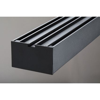 Brilagi - LED luster na sajli PAXIS LED/30W/230V 120 cm crna