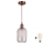 Brilagi - LED luster na sajli RETRO GLASS 1xE27/60W/230V Ø 14 cm bakrena/bijela