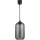 Brilagi - LED luster na sajli RETRO GLASS 1xE27/60W/230V Ø 14 cm crna/zadimljeno siva
