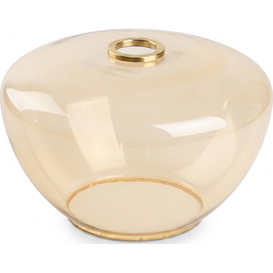 BRILAGI - LED Luster na sajli RETRO GLASS 2xE27/40W/230V crna/dimljena bež