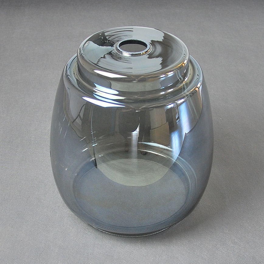 BRILAGI - LED luster na sajli RETRO GLASS 2xE27/60W/230V matni krom/dimno-siva