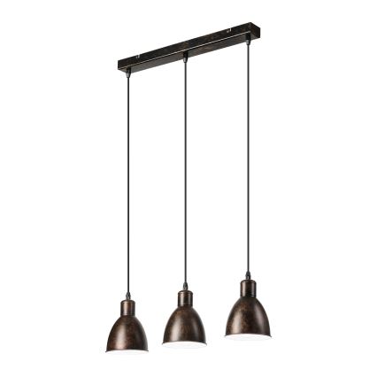 Brilagi - LED luster na sajli RIDDY 3xE27/60W/230V bakrena/patina