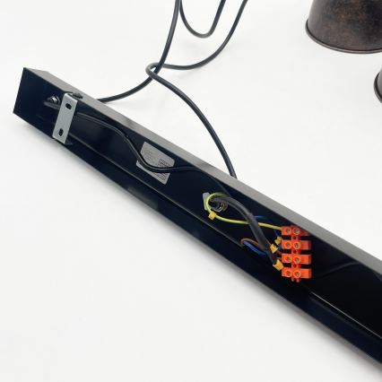 Brilagi - LED luster na sajli RIDDY 3xE27/60W/230V bakrena/patina