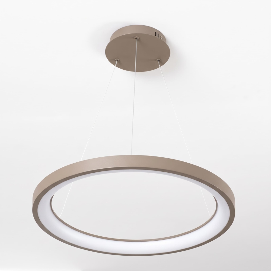 BRILAGI - LED luster s mogućnošću prigušivanja na sajli FALCON SLIM LED/42W/230V 3000-6500K Ø 50 cm bež + daljinski upravljač