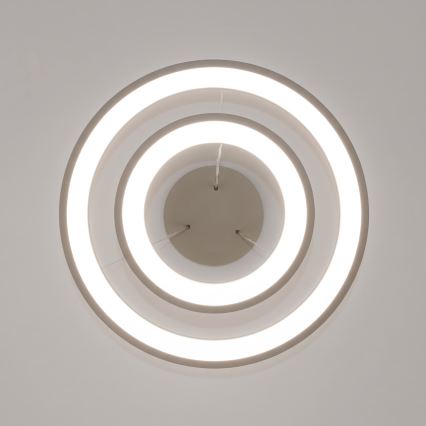 BRILAGI - LED luster na sajli FALCON SLIM LED/68W/230V 3000-6500K Ø 50 cm bež, s mogućnošću prigušivanja + daljinski upravljač