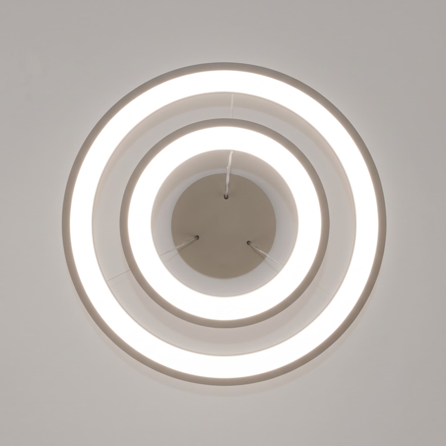 BRILAGI - LED luster na sajli FALCON SLIM LED/68W/230V 3000-6500K Ø 50 cm bež, s mogućnošću prigušivanja + daljinski upravljač