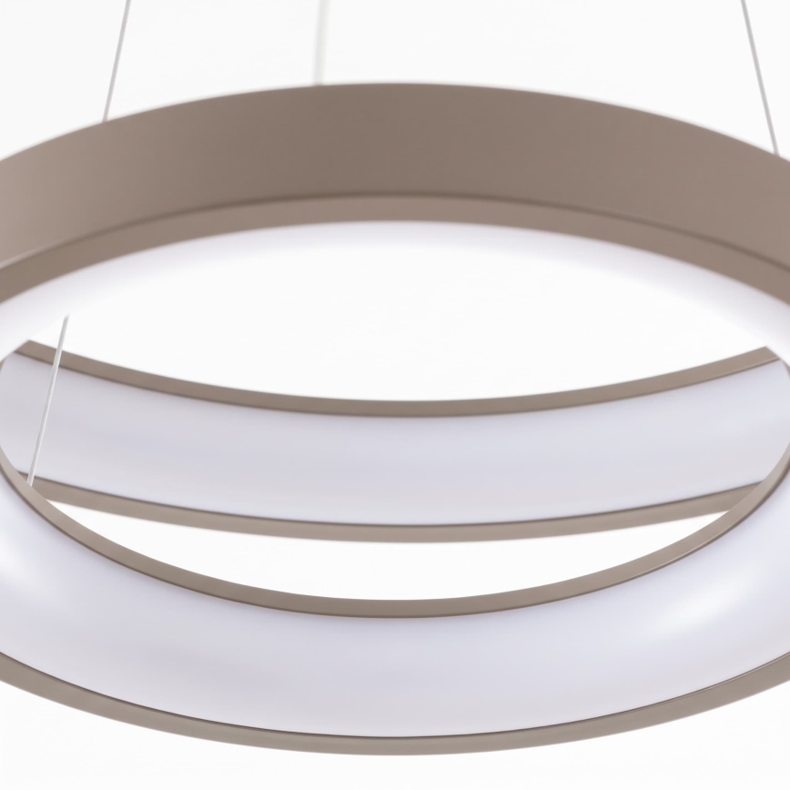 BRILAGI - LED luster na sajli FALCON SLIM LED/68W/230V 3000-6500K Ø 50 cm bež, s mogućnošću prigušivanja + daljinski upravljač
