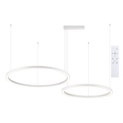 Brilagi - LED prigušivi luster na sajli PORTOFINO LED/98W/230V 3000-6000K bijela + daljinski upravljač