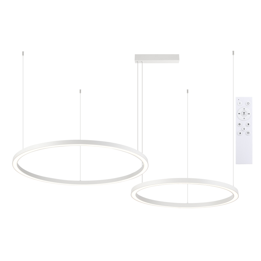 Brilagi - LED prigušivi luster na sajli PORTOFINO LED/98W/230V 3000-6000K bijela + daljinski upravljač
