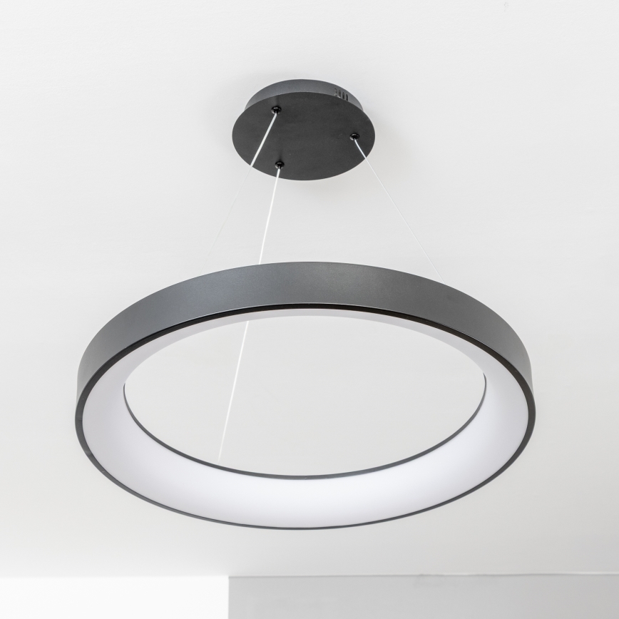 Brilagi - LED luster s mogućnošću prigušivanja na sajli FALCON II LED/99W/230V 3000-6500K Ø 60 cm crna + daljinsko upravljanje