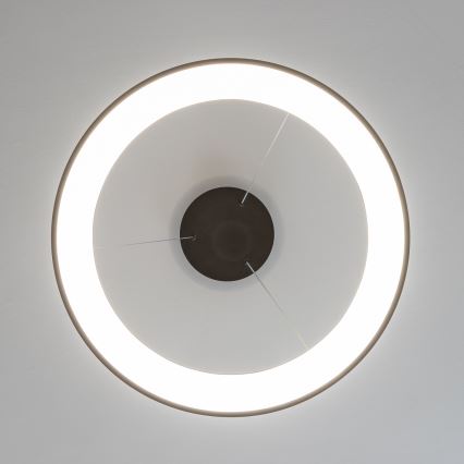 Brilagi - LED luster s mogućnošću prigušivanja na sajli FALCON II LED/99W/230V 3000-6500K Ø 60 cm crna + daljinsko upravljanje