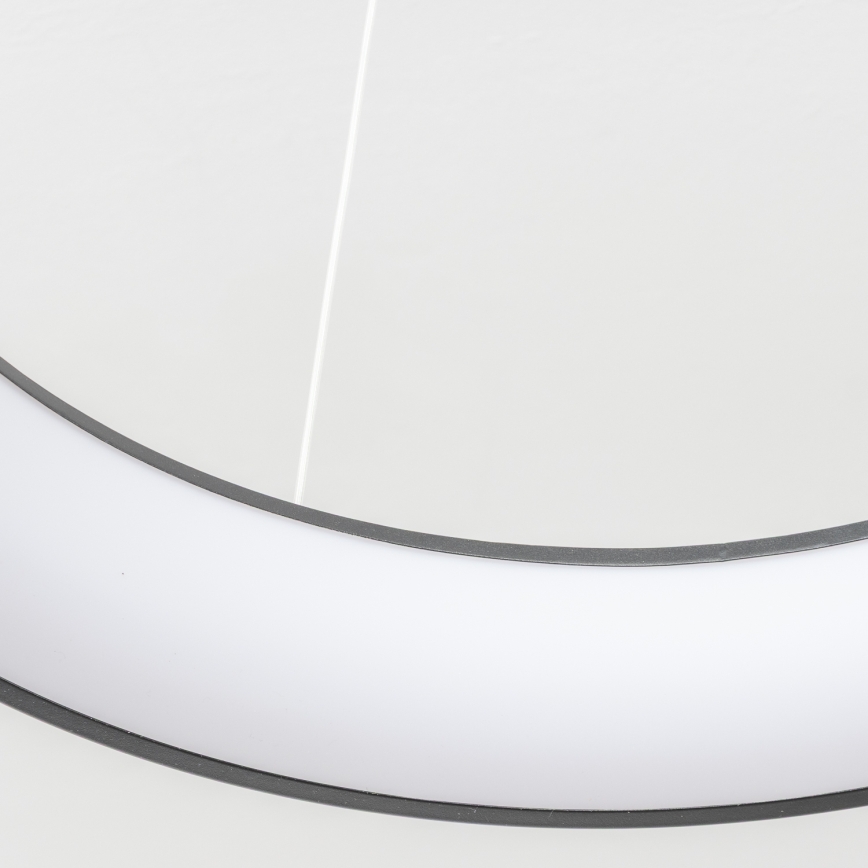 Brilagi - LED luster s mogućnošću prigušivanja na sajli FALCON II LED/99W/230V 3000-6500K Ø 60 cm crna + daljinsko upravljanje