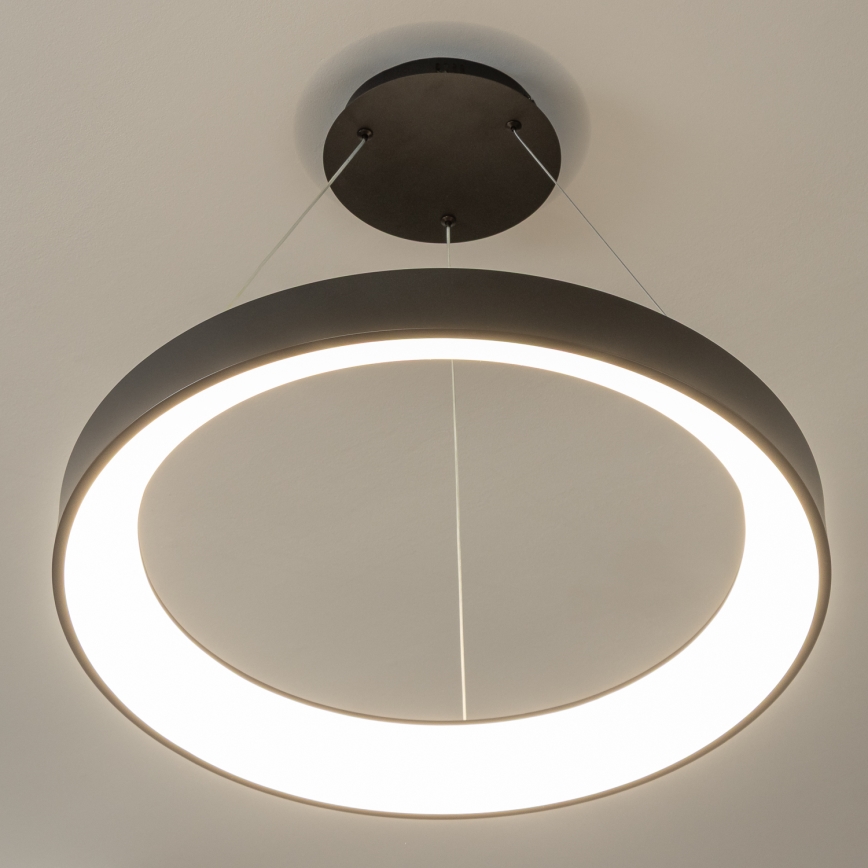 Brilagi - LED luster s mogućnošću prigušivanja na sajli FALCON II LED/99W/230V 3000-6500K Ø 60 cm crna + daljinsko upravljanje